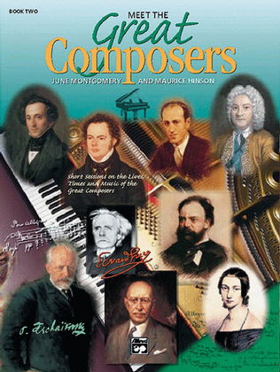 Book cover for Meet the Great Composers, Book 2