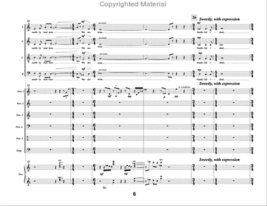 Return to Innocence 4-Part scores gallery preview page 7