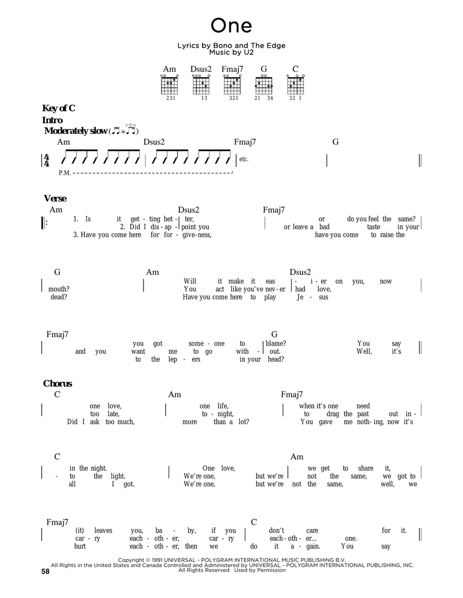 One Electric Guitar scores gallery preview page 1