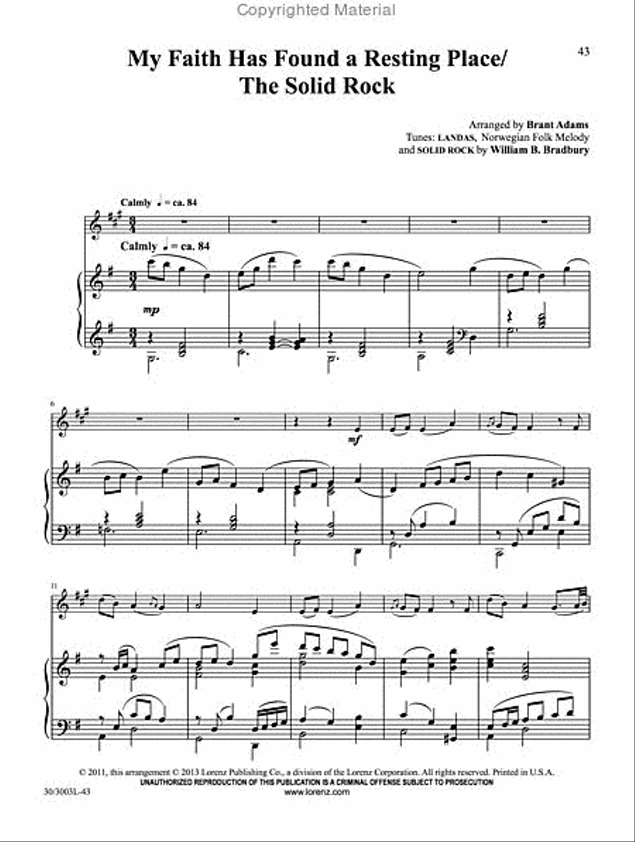 Clarinet Solos for Worship, Vol. 2