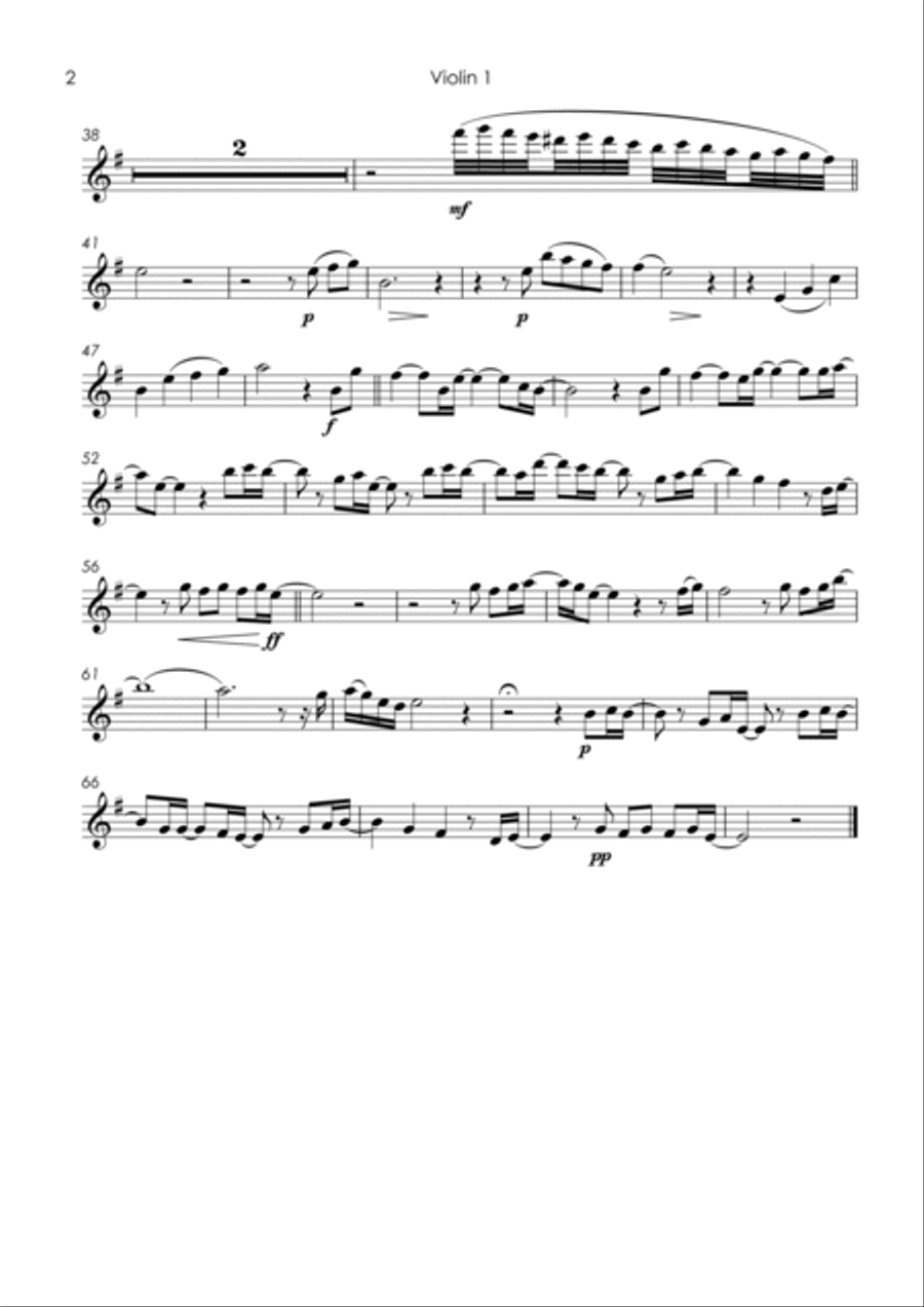 No Time To Die No Time To Die String Quartet scores gallery preview page 4