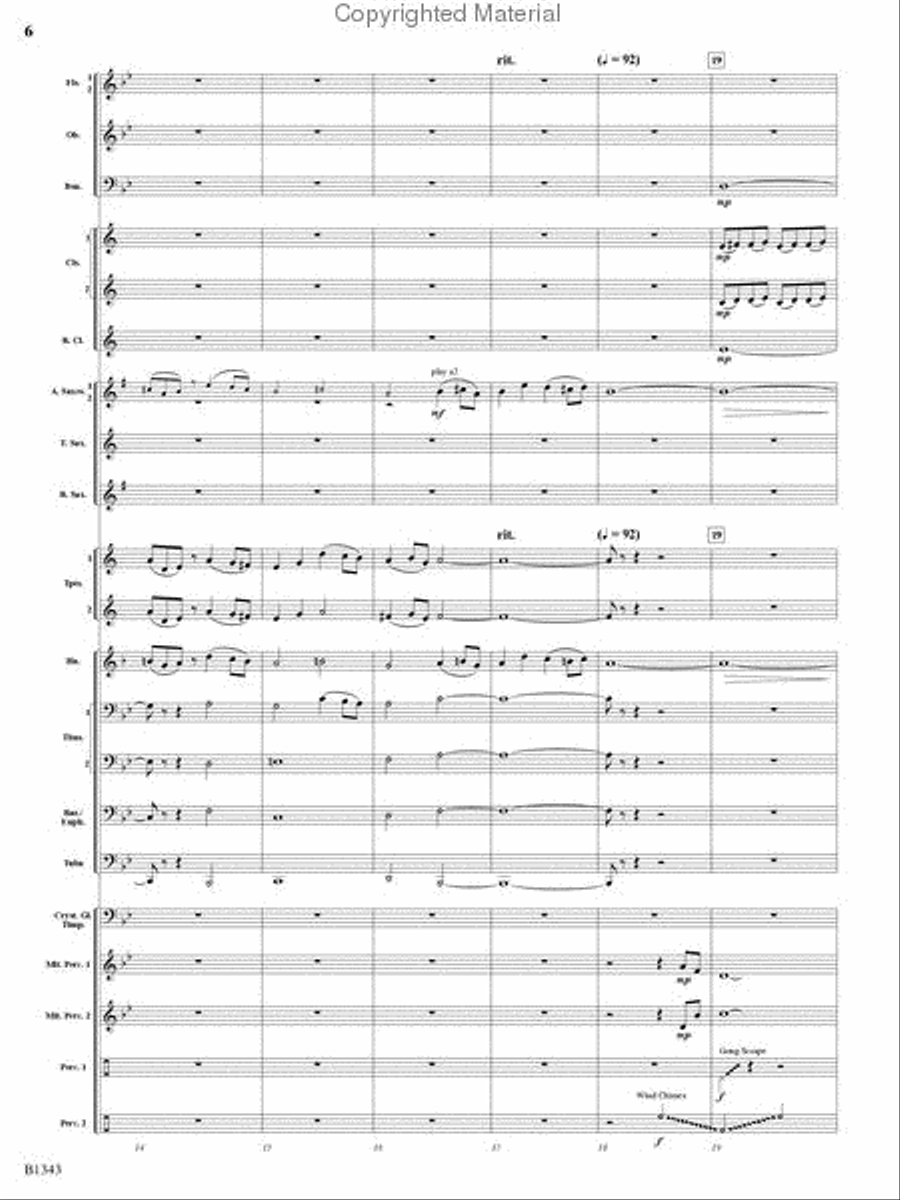 Epiphany Concert Band scores gallery preview page 4