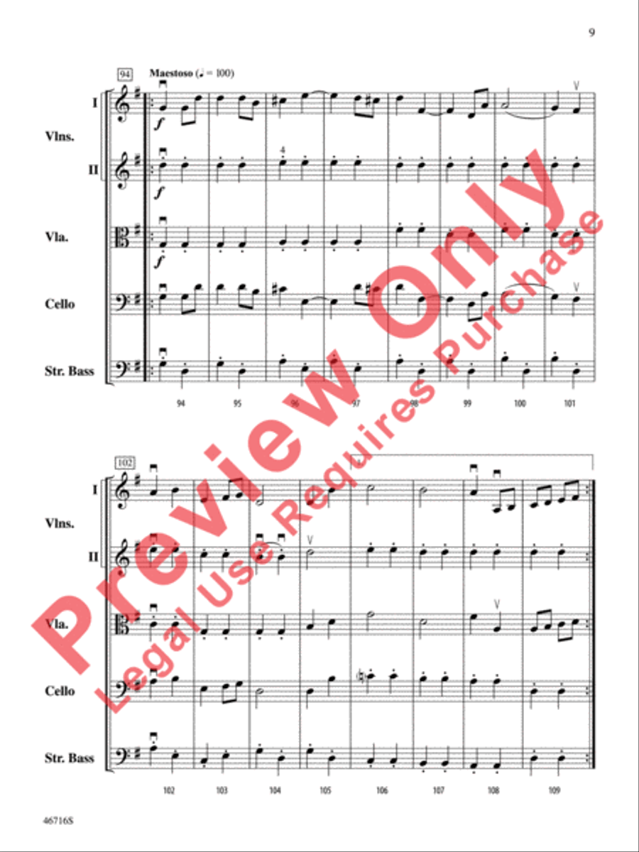 Enter the Laureates String Orchestra scores gallery preview page 10