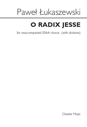 Book cover for O Radix Jesse