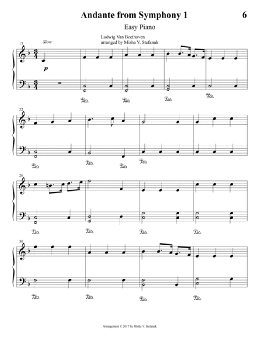 100 Easy Piano Classics Book 2 Easy Piano scores gallery preview page 6