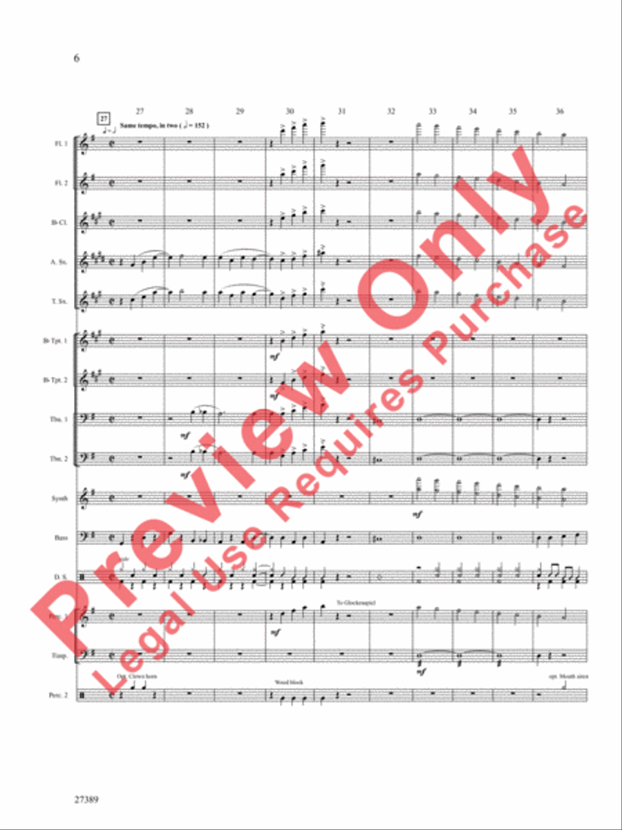 This Is It! (Theme from The Bugs Bunny Show) Choir scores gallery preview page 7