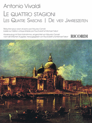 Book cover for Les Quatre Saisons - Die Vier Jahreszeiten