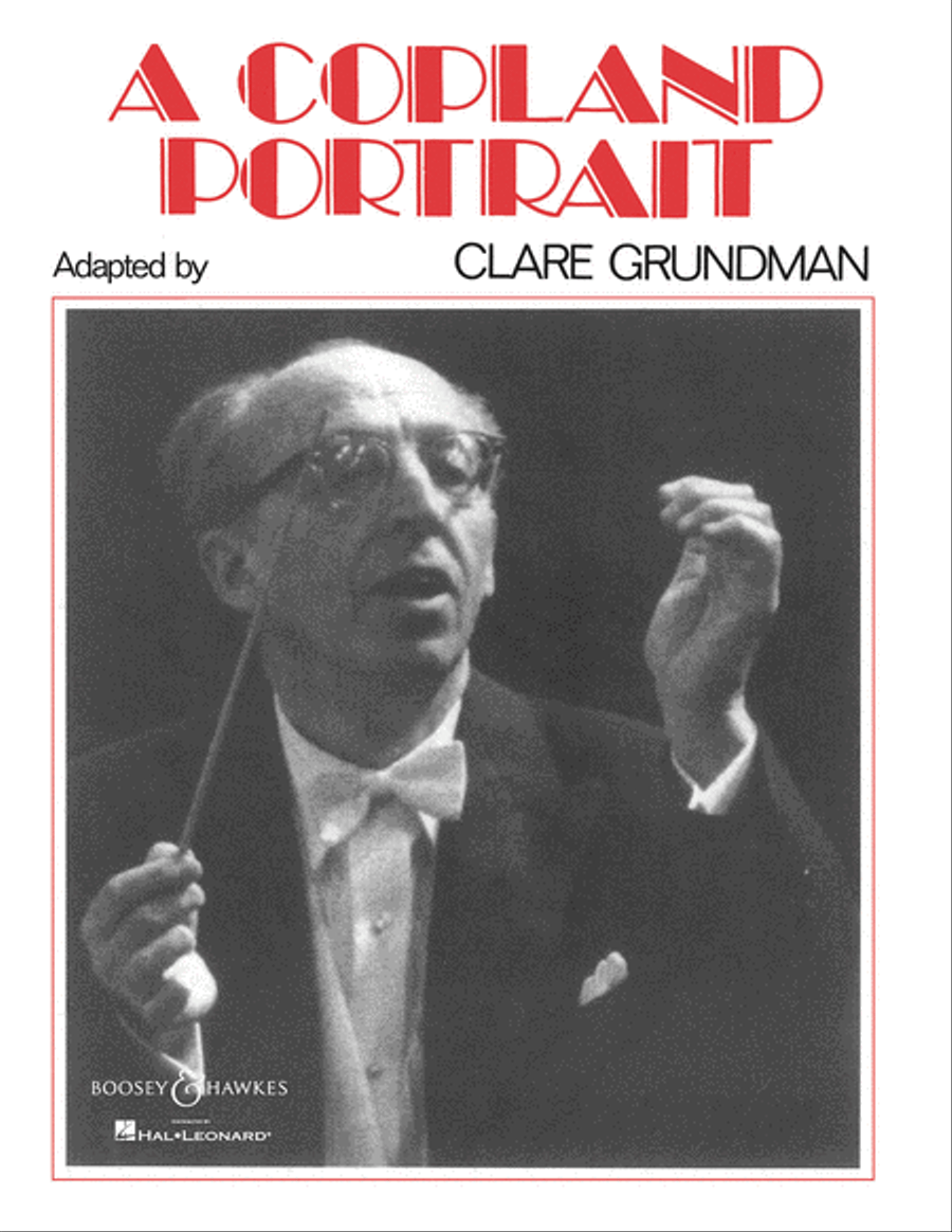 Book cover for A Copland Portrait
