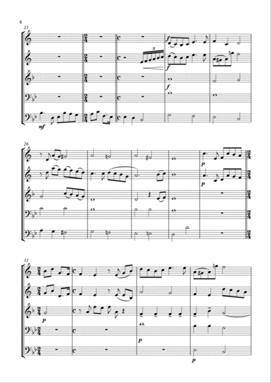 Cinema Paradiso Cinema Paradiso Brass Ensemble scores gallery preview page 4
