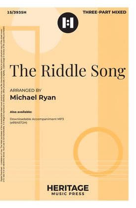 Book cover for The Riddle Song
