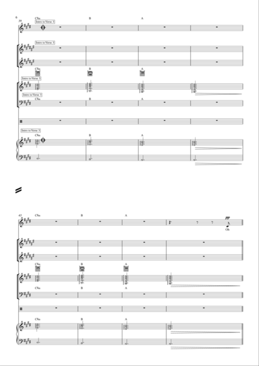 O Come, O Come, Emmanuel Small Ensemble scores gallery preview page 6