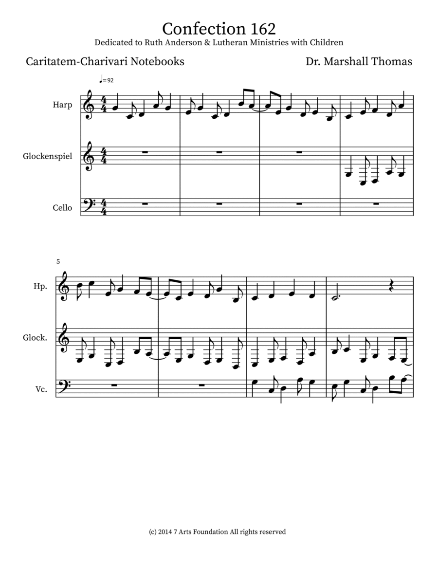 Confection 162 Cello scores gallery preview page 1