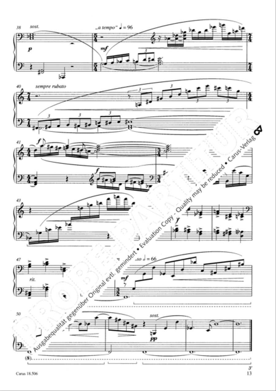 Vier Klavierstucke Vier Klavierstucke Piano Solo scores gallery preview page 14