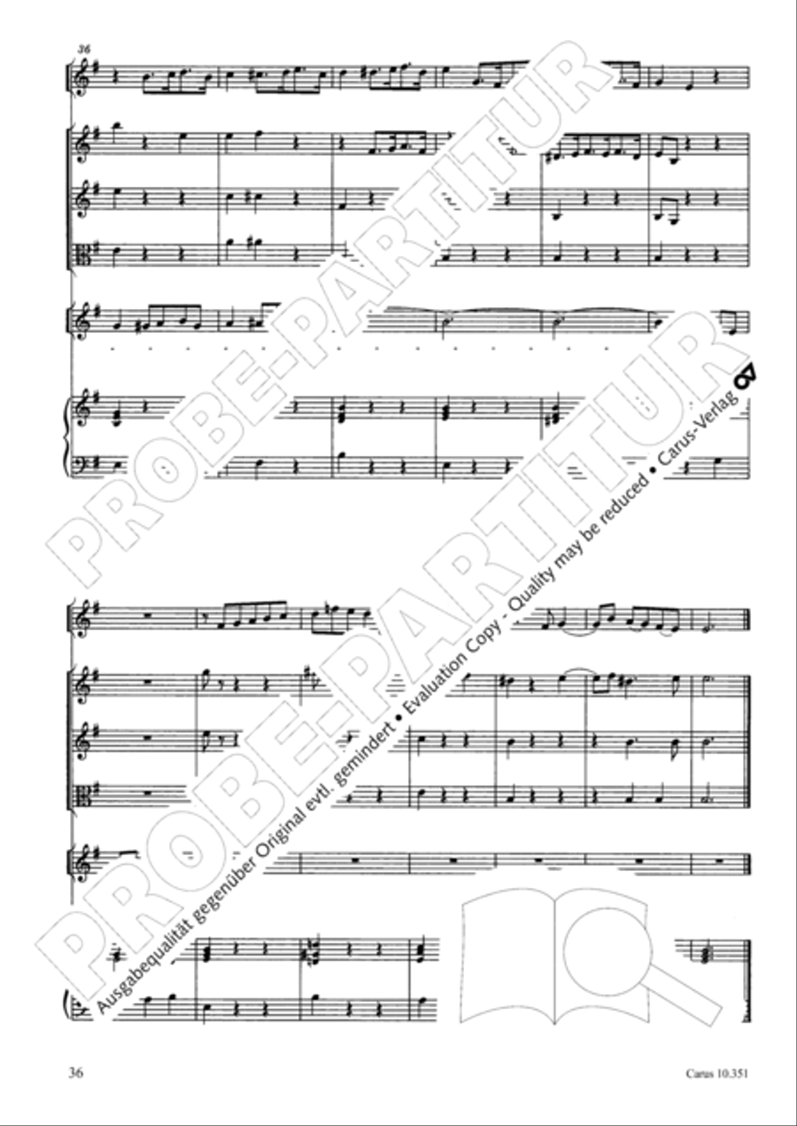 Magnificat Magnificat 4-Part scores gallery preview page 37