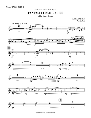 Fantasia on Aura Lee: 1st B-flat Clarinet