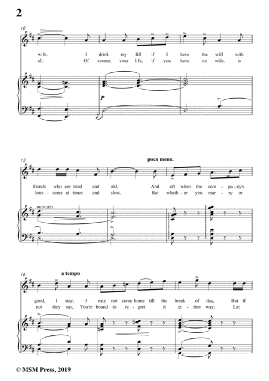 Victor Herbert-I Want What I Want When I Want It,in D Major,for Voice&Pno Voice scores gallery preview page 4