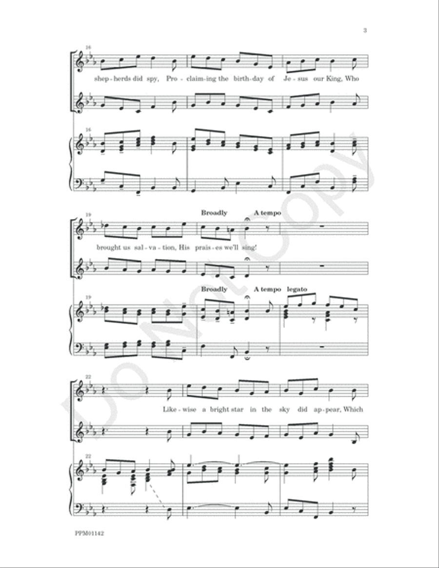 Rejoice and Be Merry SA scores gallery preview page 6