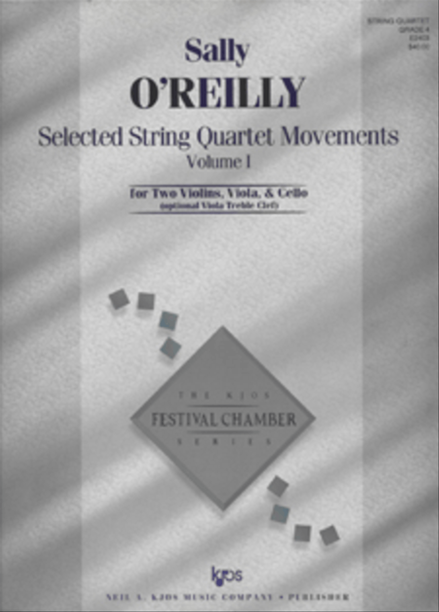 Selected String Quartet Movements, Vol I - Score String Quartet scores gallery preview page 1