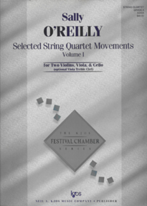 Book cover for Selected String Quartet Movements, Vol I - Score