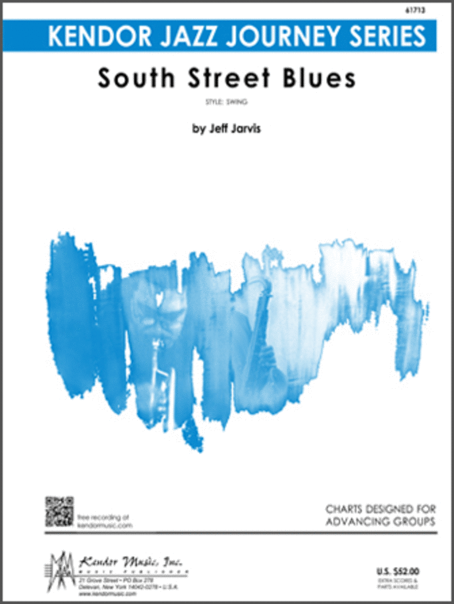 South Street Blues (Full Score) Jazz Ensemble scores gallery preview page 1