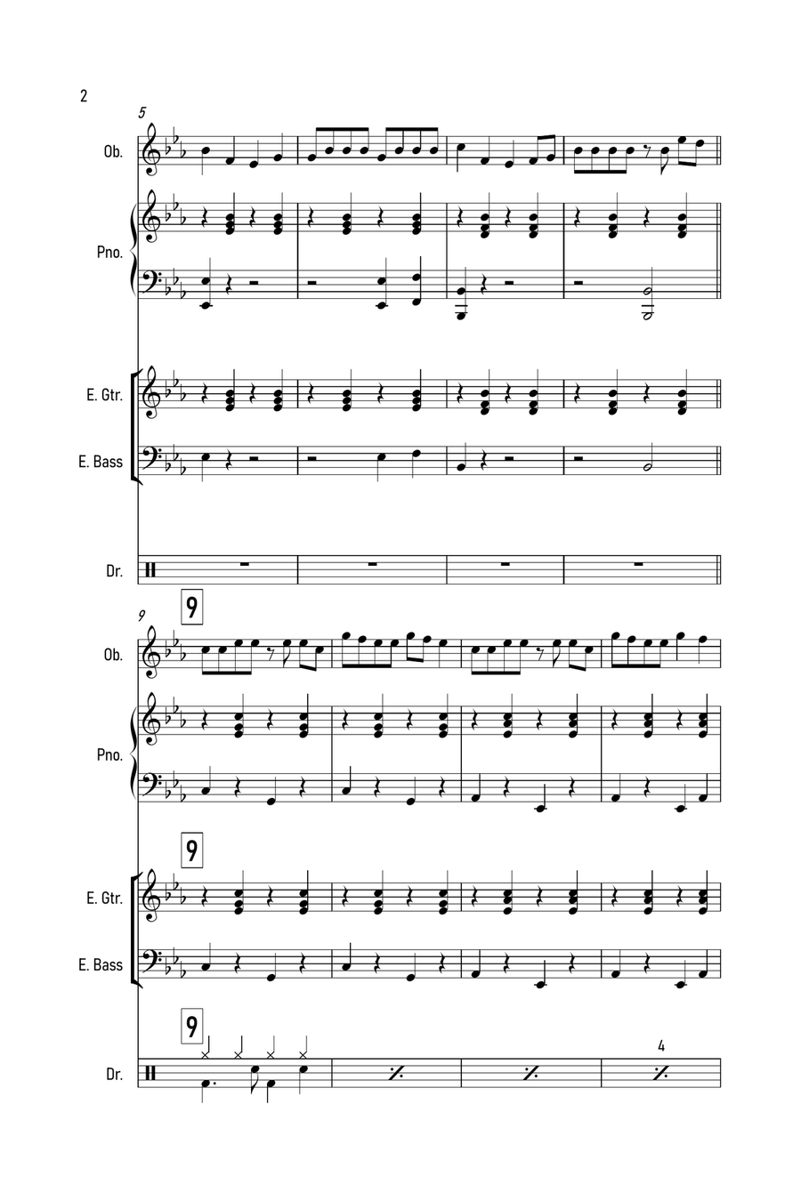 Savage Love Piano scores gallery preview page 2