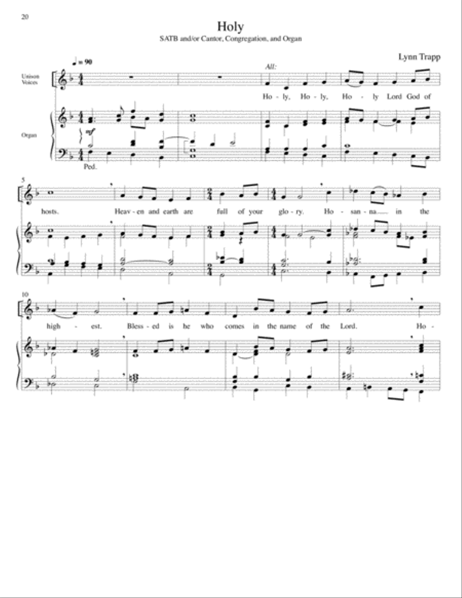 Morning Star Mass Morning Star Mass 4-Part scores gallery preview page 12