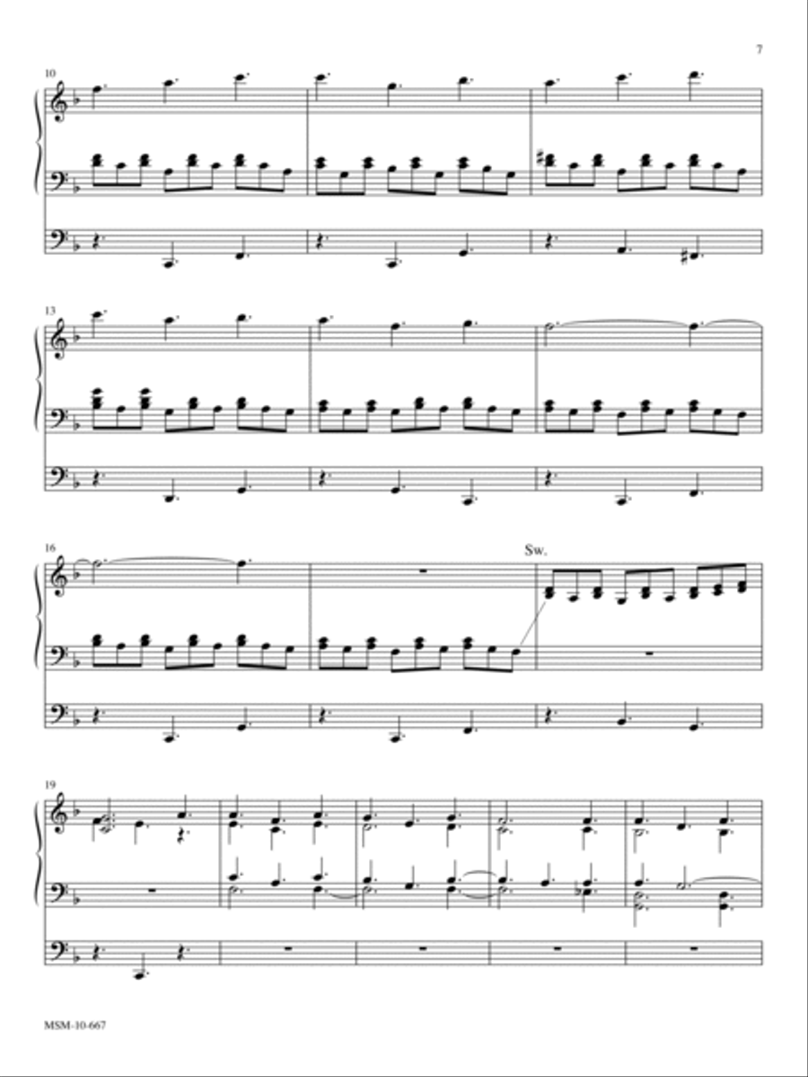 Blest Be the Tie That Binds Organ scores gallery preview page 2