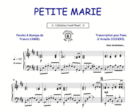 Petite Marie (Collection CrocK'MusiC)