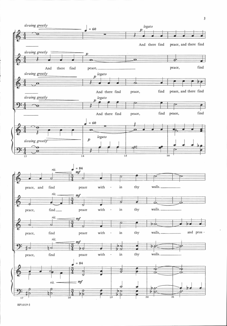 I Was Glad I Was Glad 4-Part scores gallery preview page 3