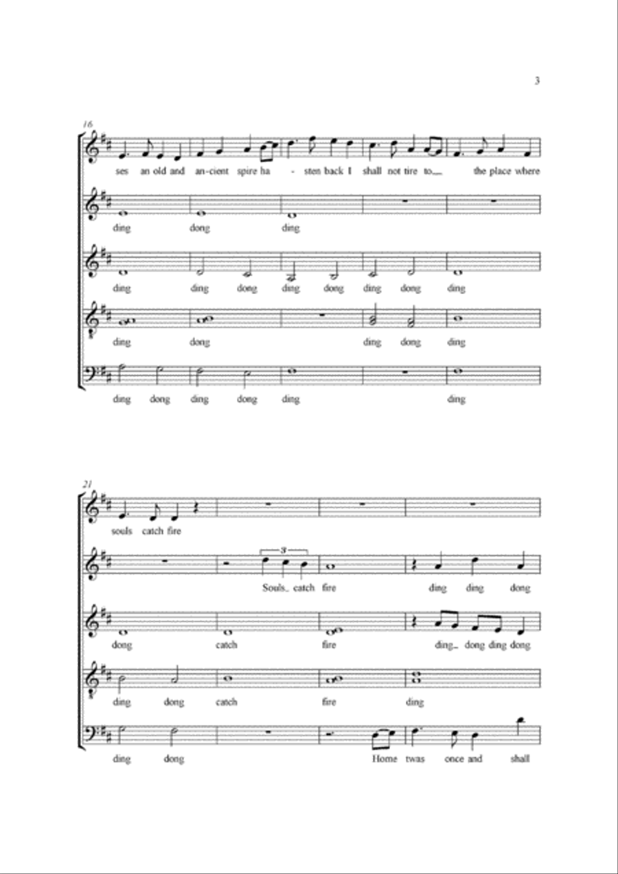 Souls Catch Fire 4-Part scores gallery preview page 3