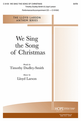 Book cover for We Sing the Song of Christmas