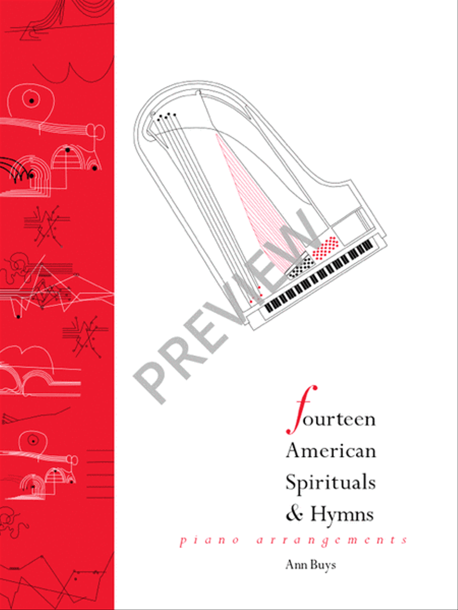 Fourteen American Spirituals and Hymns Piano Solo scores gallery preview page 2