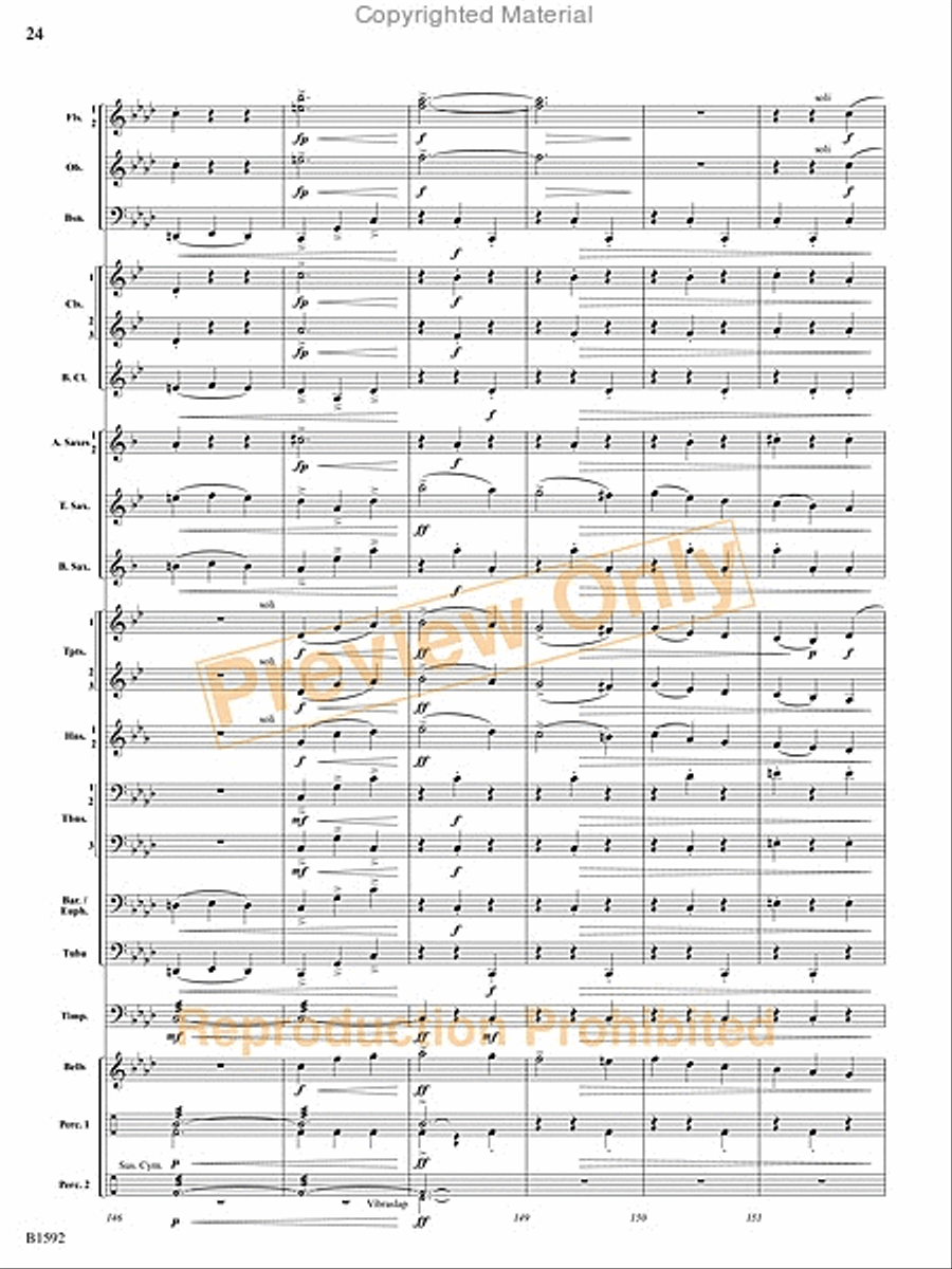 Dance of the Trolls Concert Band scores gallery preview page 57