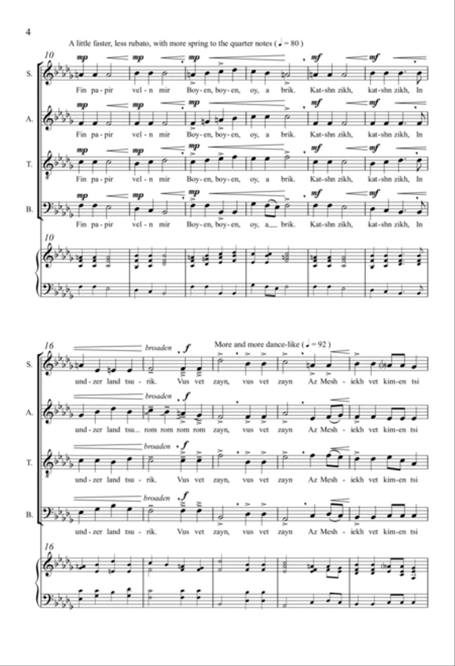 Vus Vet Zayn 4-Part scores gallery preview page 3