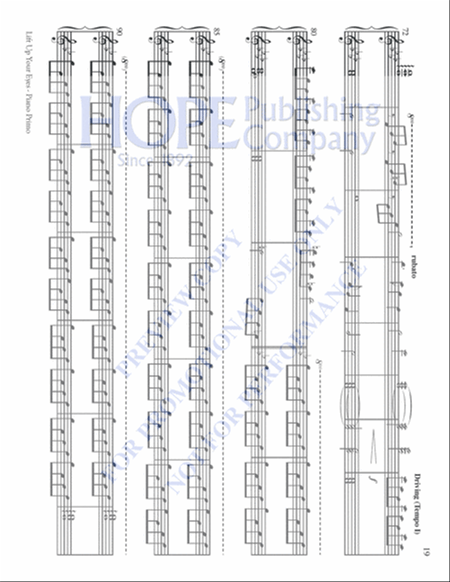 The Promise of Light Choir scores gallery preview page 20