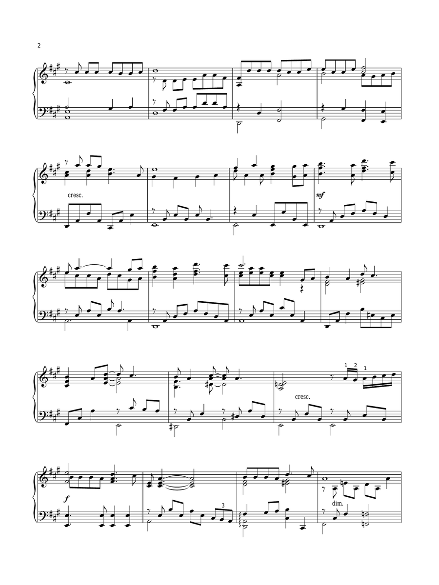 Evermore (from Beauty And The Beast) Piano Solo scores gallery preview page 2