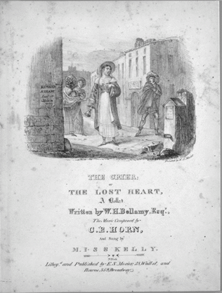 Book cover for The Crier, or, The Lost Heart, A Ballad
