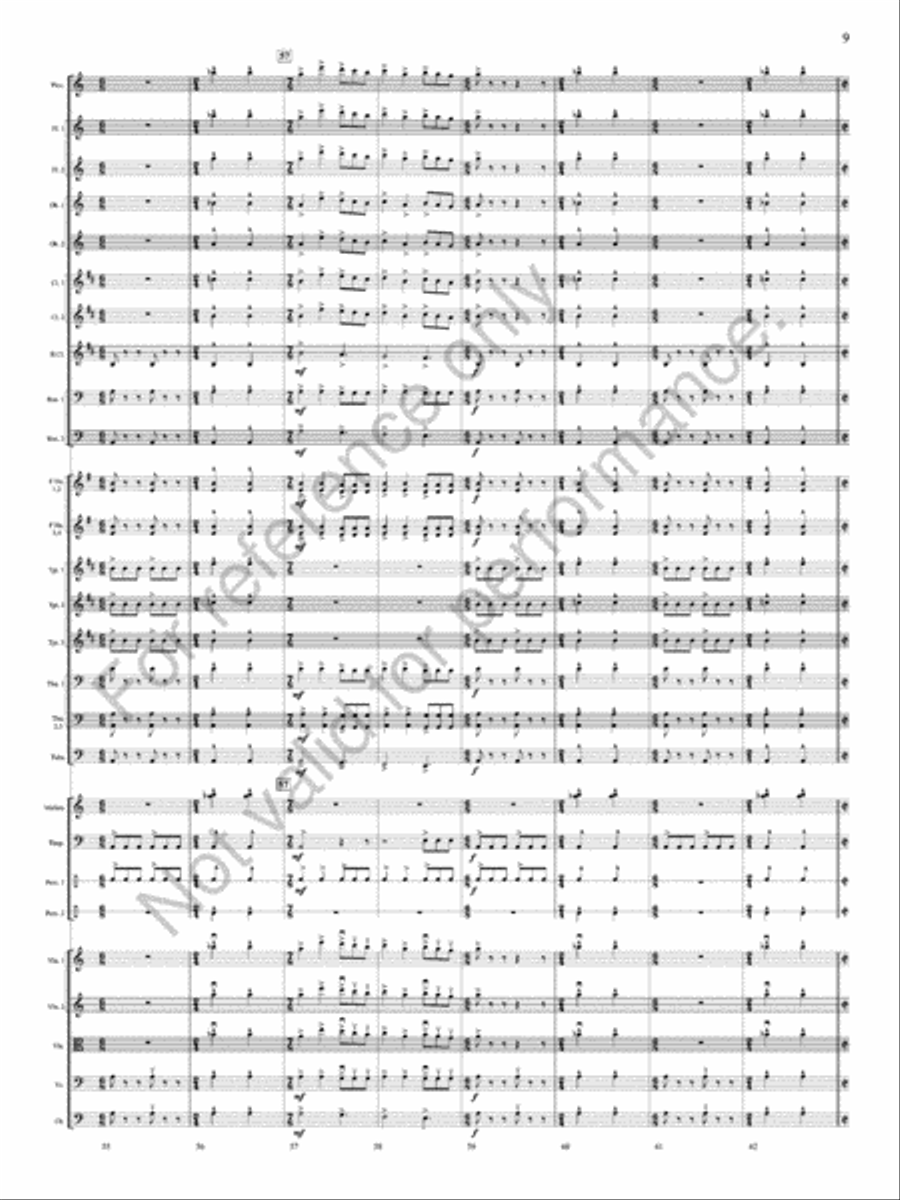 Flight Of Valor Full Orchestra scores gallery preview page 10