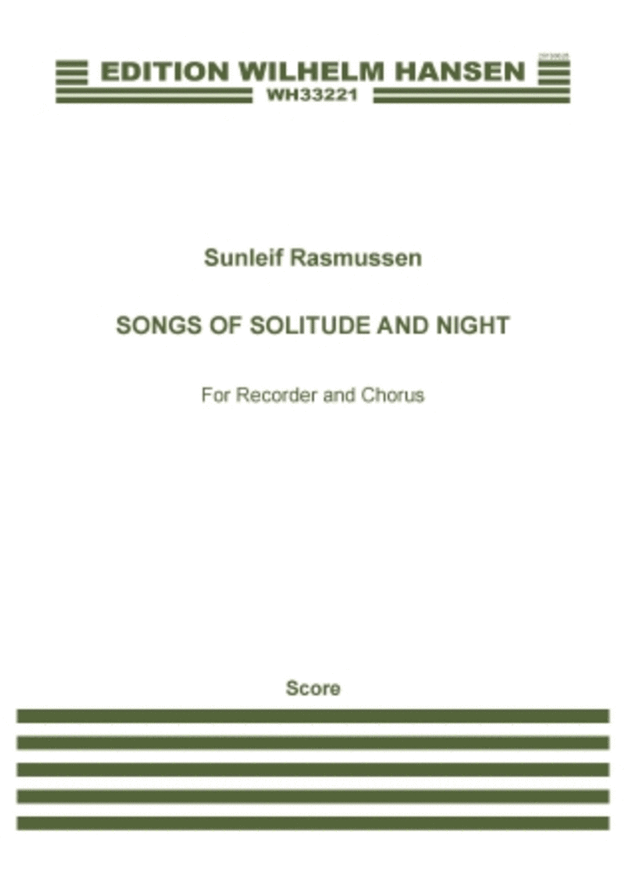 Songs of Solitude and Night