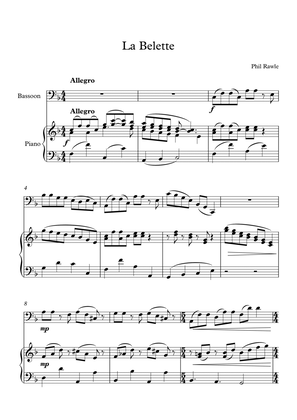 La Belette - Bassoon and Piano