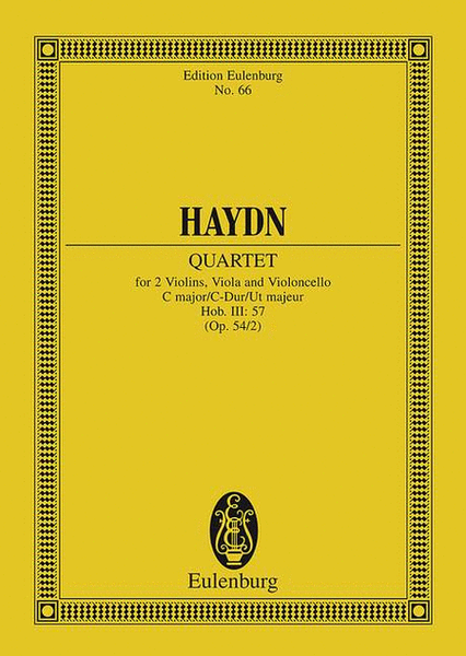 String Quartet in C Major, Op. 54, No. 2, Hob.III: 57