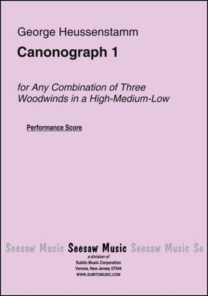 Canonograph 1