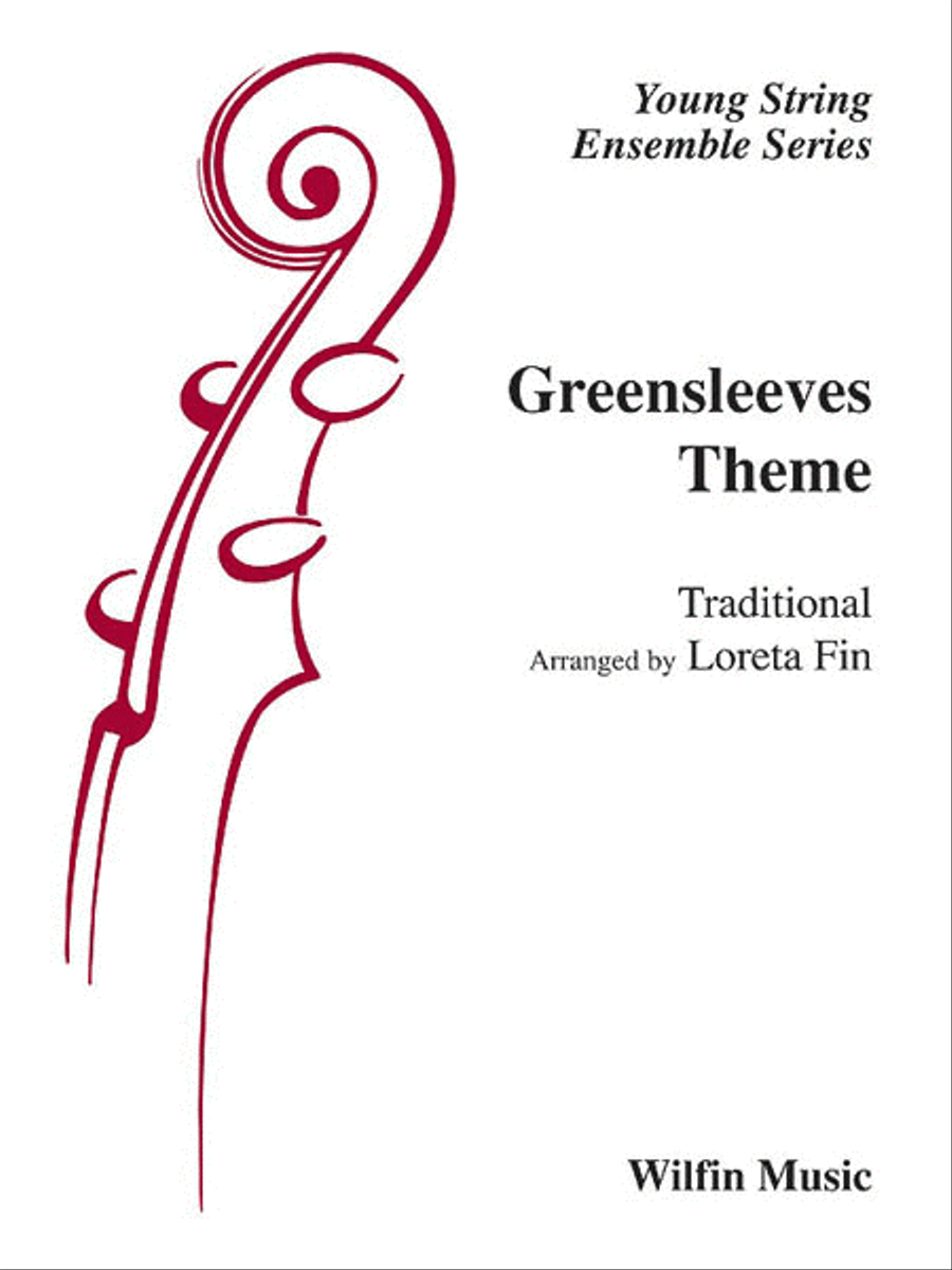 Greensleeves Theme String Orchestra scores gallery preview page 1
