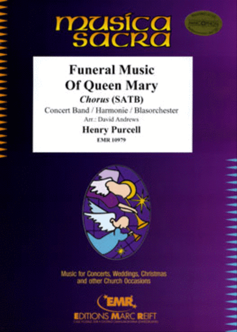 Funeral Music Of Queen Mary 4-Part scores gallery preview page 1