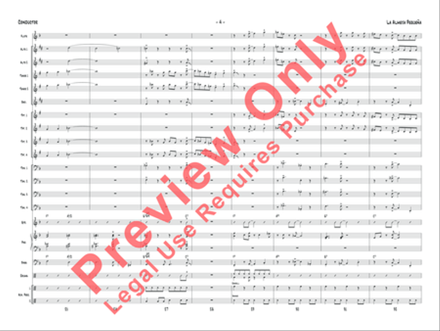 La Almeja Pequeña La Almeja Pequeña Jazz Ensemble scores gallery preview page 5