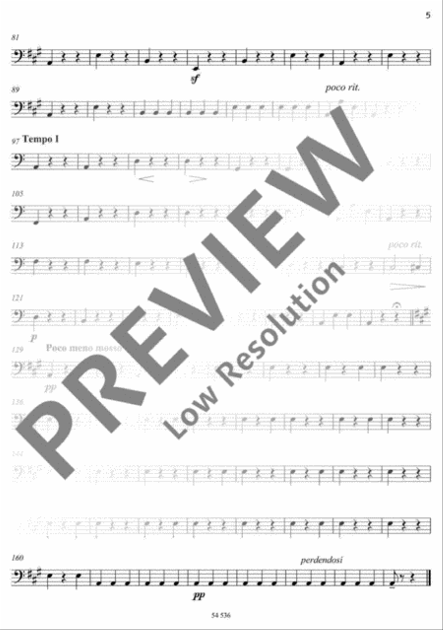 Alt-Wiener Tanzweisen Double Bass scores gallery preview page 6
