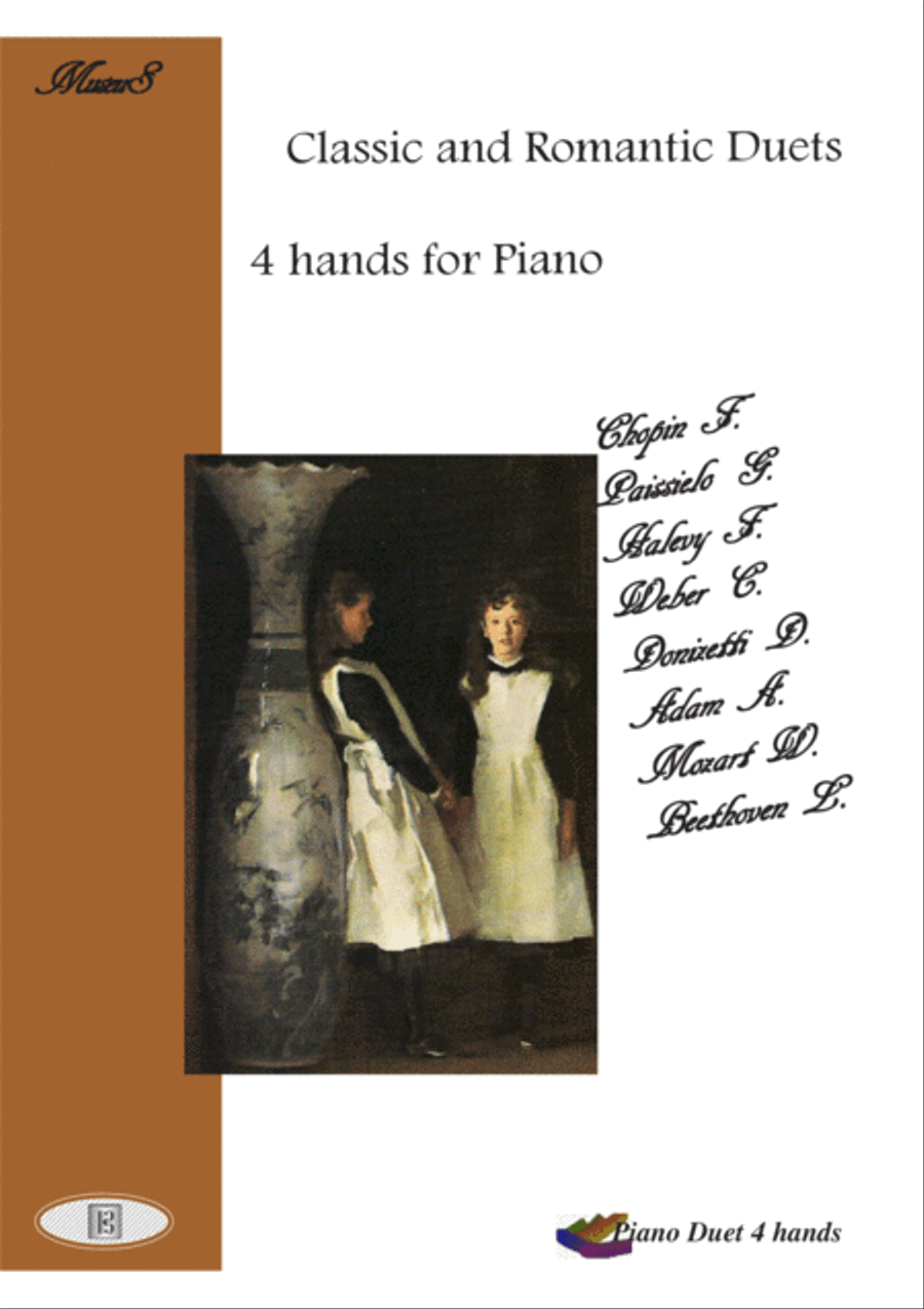 Piano Duets Classic Romantic 1 Piano, 4-Hands scores gallery preview page 1