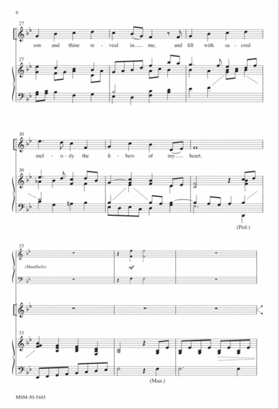 The Musician's Hymn 4-Part scores gallery preview page 6