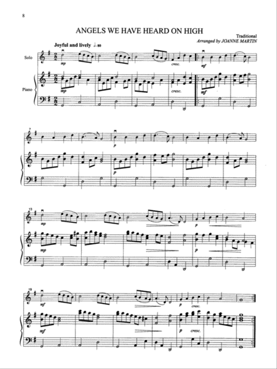More Festive Strings Piano scores gallery preview page 4