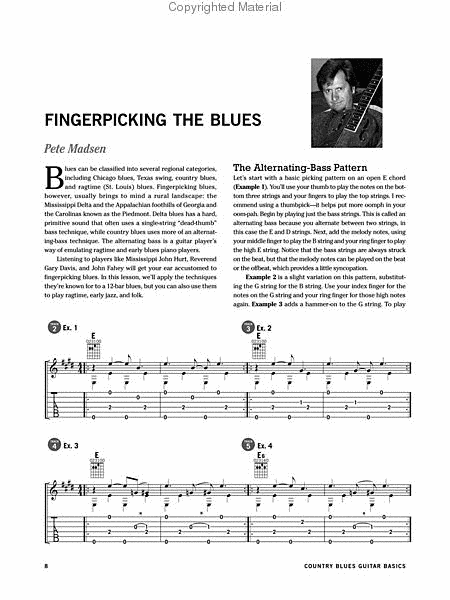 Country Blues Guitar Basics image number null